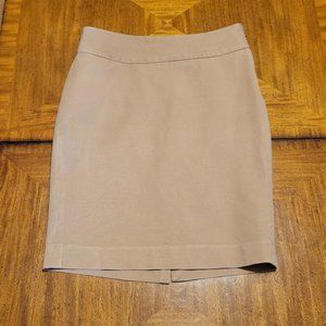 The Limited Camel Stretch Skirt